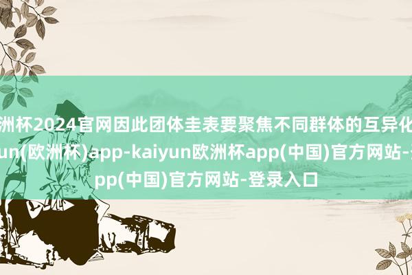 欧洲杯2024官网因此团体圭表要聚焦不同群体的互异化需求-kaiyun(欧洲杯)app-kaiyun欧洲杯app(中国)官方网站-登录入口