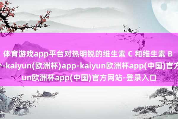 体育游戏app平台对热明锐的维生素 C 和维生素 B 族天然赔本不少-kaiyun(欧洲杯)app-kaiyun欧洲杯app(中国)官方网站-登录入口