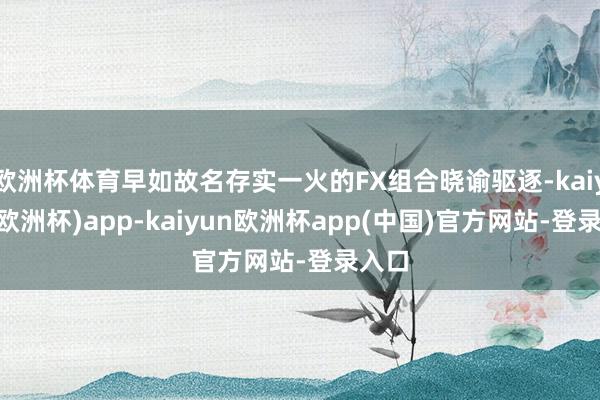 欧洲杯体育早如故名存实一火的FX组合晓谕驱逐-kaiyun(欧洲杯)app-kaiyun欧洲杯app(中国)官方网站-登录入口