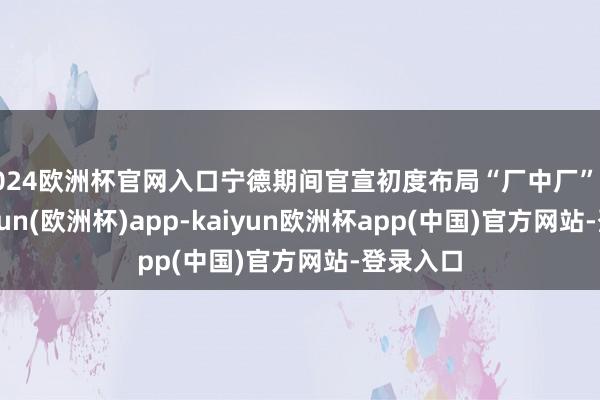 2024欧洲杯官网入口宁德期间官宣初度布局“厂中厂”格式-kaiyun(欧洲杯)app-kaiyun欧洲杯app(中国)官方网站-登录入口